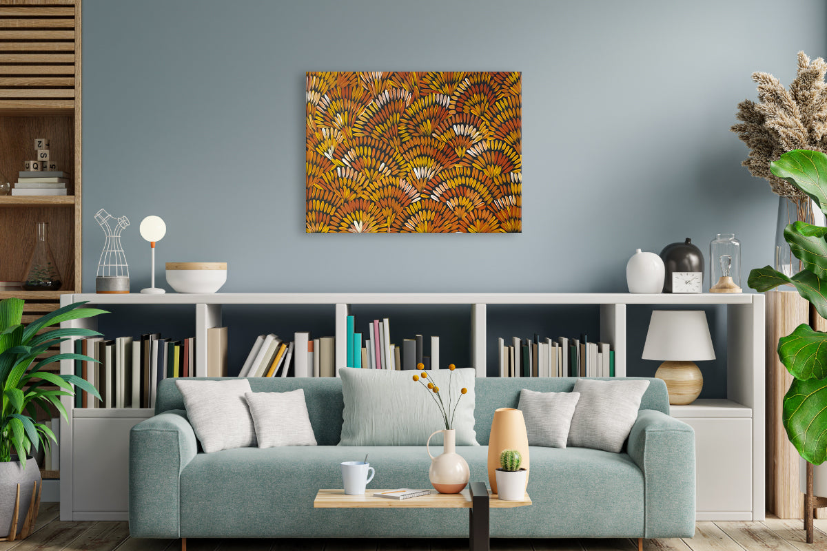 Aboriginal Painting - Bush Medicine Leaves