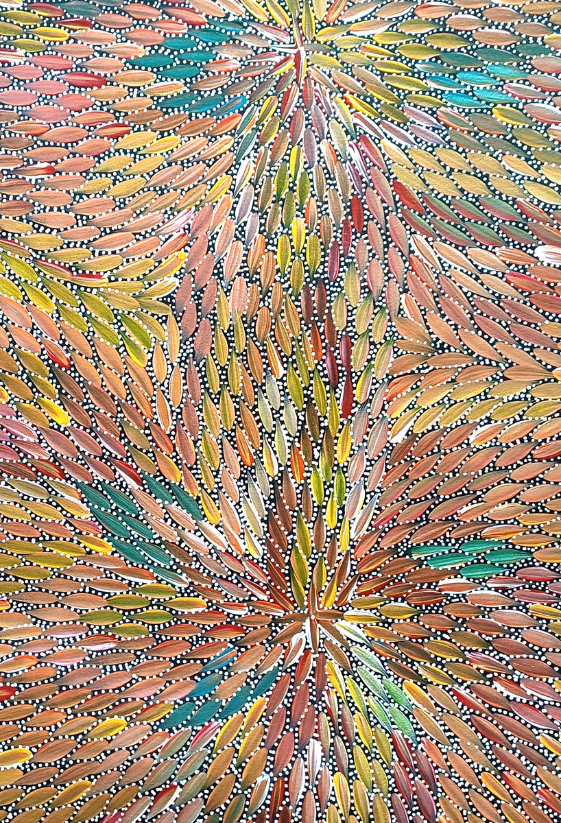 Aboriginal Painting - Medicine Leaves