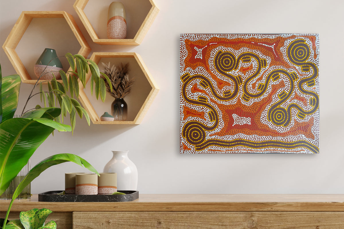 Aboriginal Painting - Water Dreaming