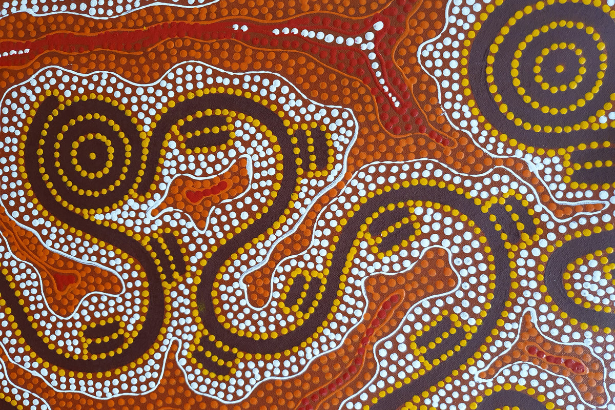 Aboriginal Painting - Water Dreaming