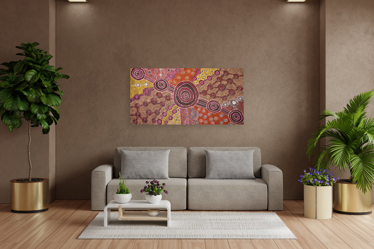 Aboriginal Painting - Water Rock Holes