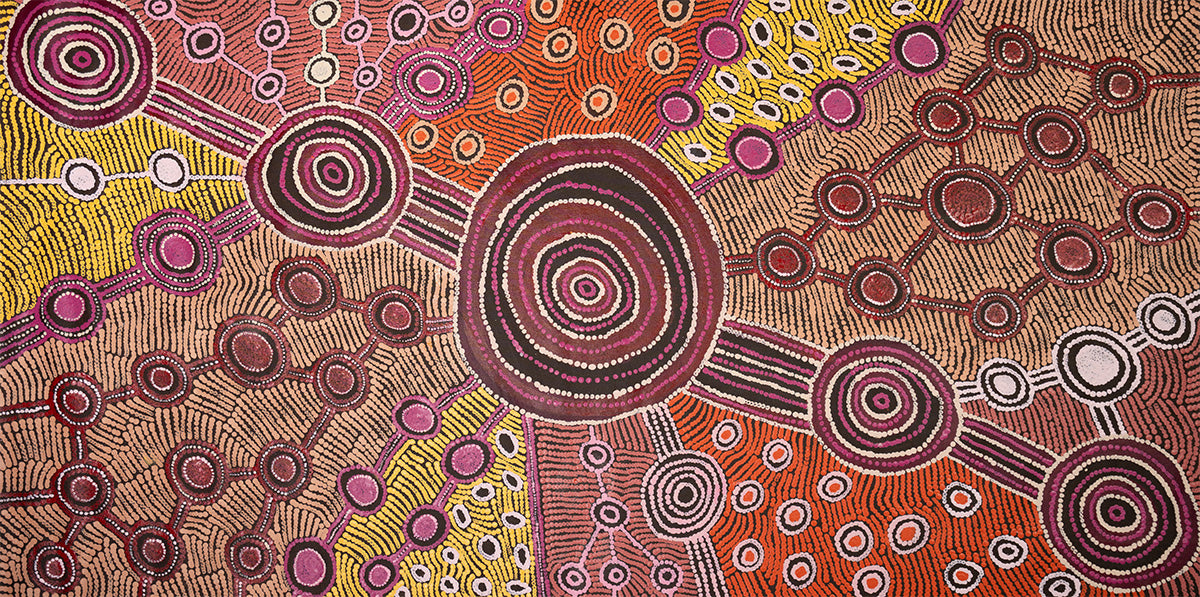 Aboriginal Painting - Water Rock Holes