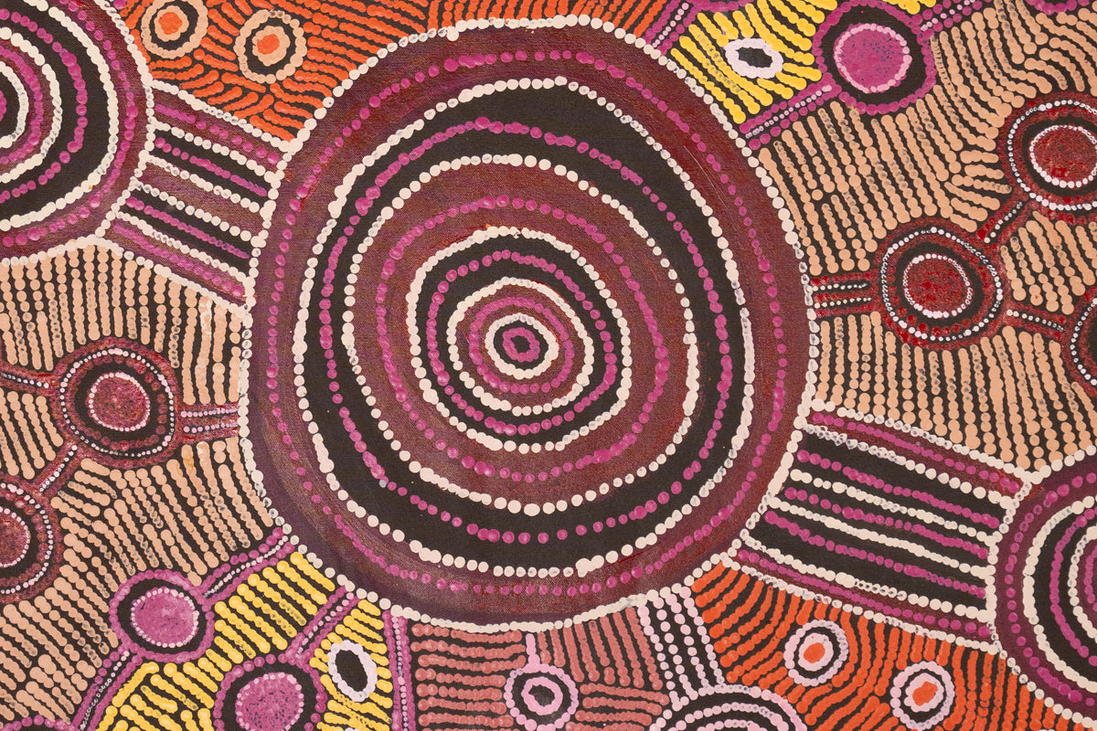 Aboriginal Painting - Water Rock Holes