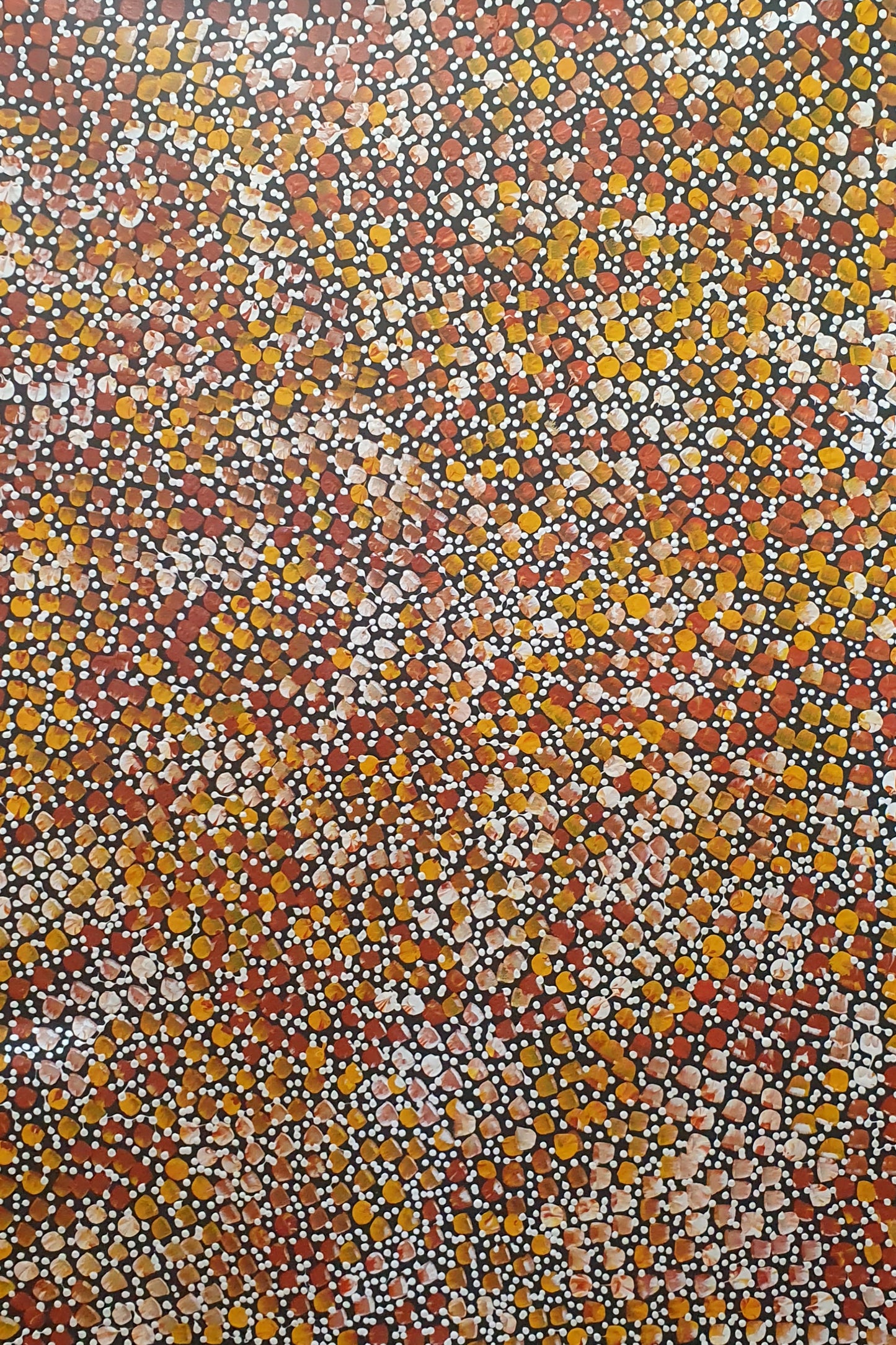 Aboriginal Painting - Bush Plum Dreaming