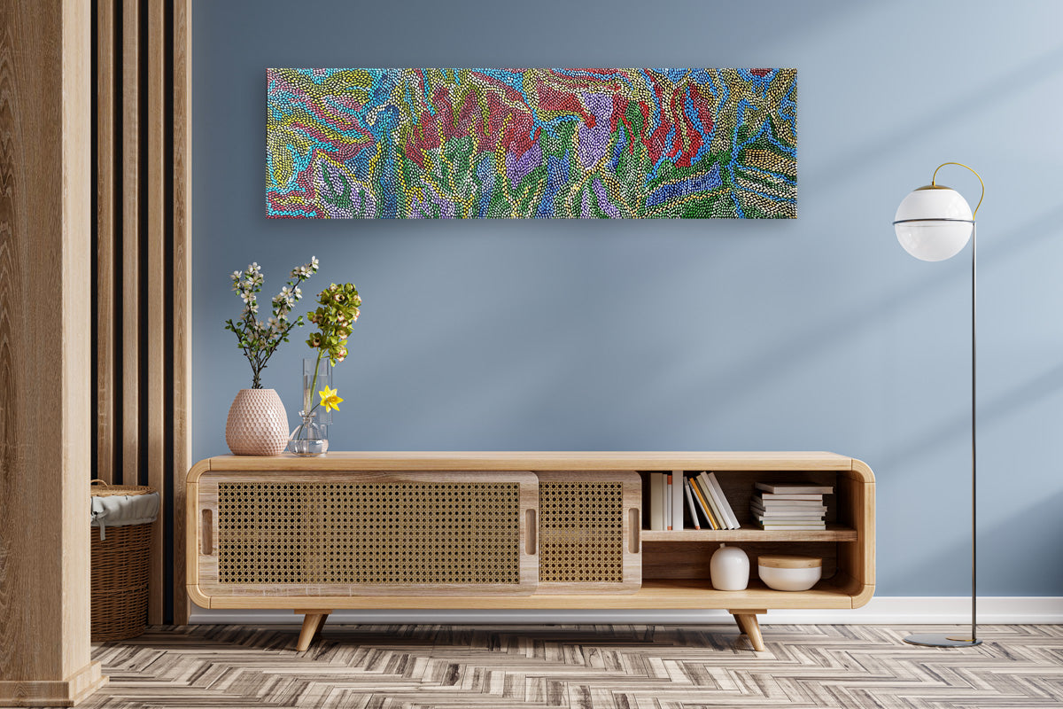 Aboriginal Painting - Bush Yam