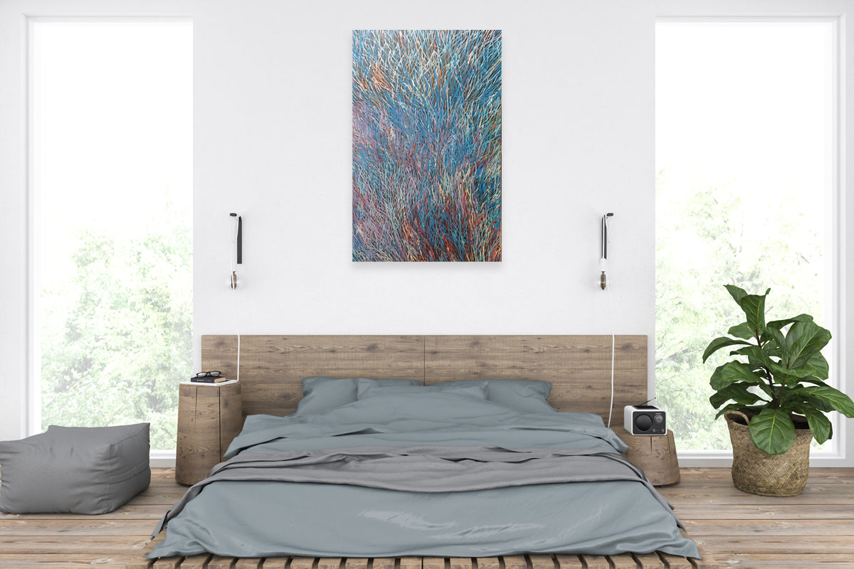 Aboriginal Painting - Grass Seeds