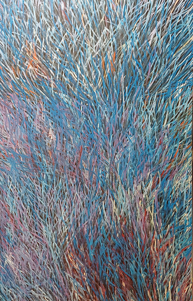 Aboriginal Painting - Grass Seeds