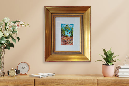 Aboriginal Painting - Outback Scene