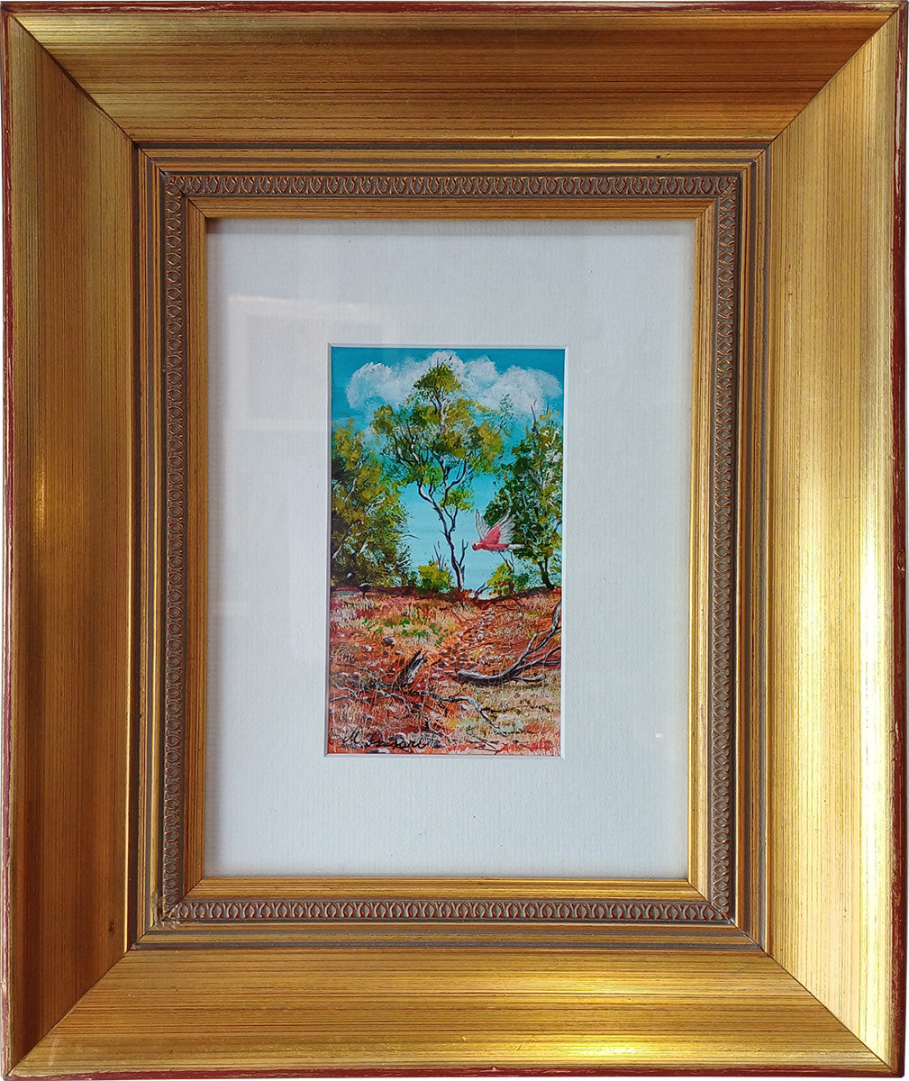 Aboriginal Painting - Outback Scene