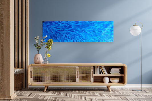 Aboriginal Painting - Big Medicine Leaves Dreaming