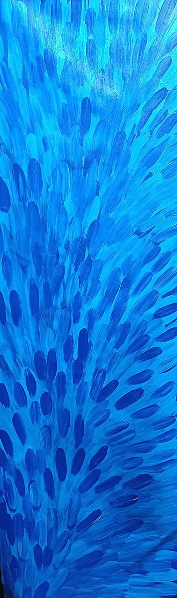 Aboriginal Painting - Big Medicine Leaves Dreaming