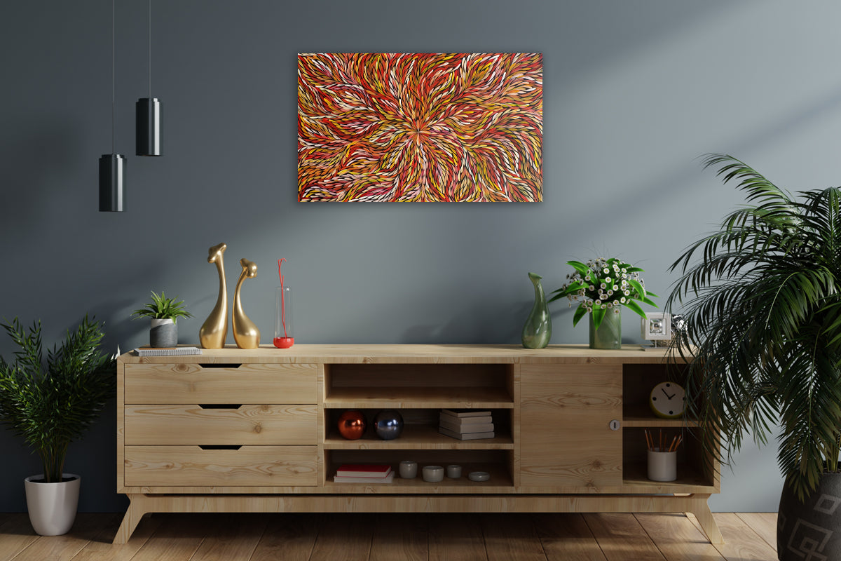 Aboriginal Painting - Bush Medicine Leaves