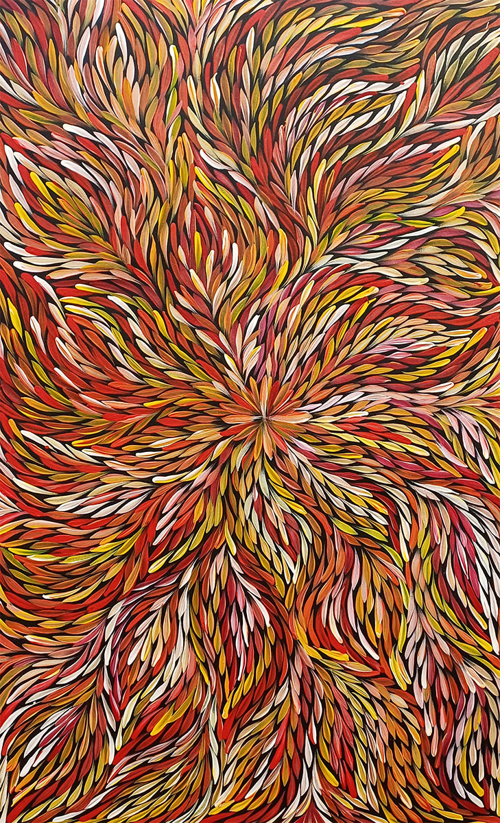 Aboriginal Painting - Bush Medicine Leaves