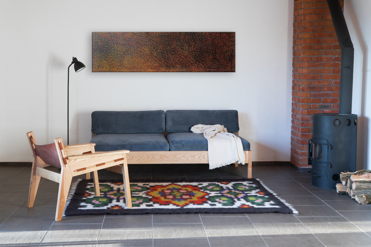 Aboriginal Painting - Bush Plum