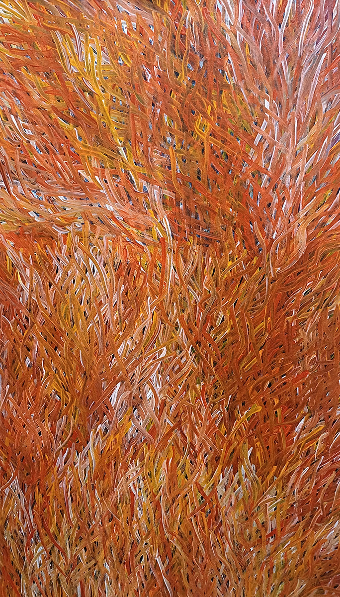 Aboriginal Painting - Grass Seeds
