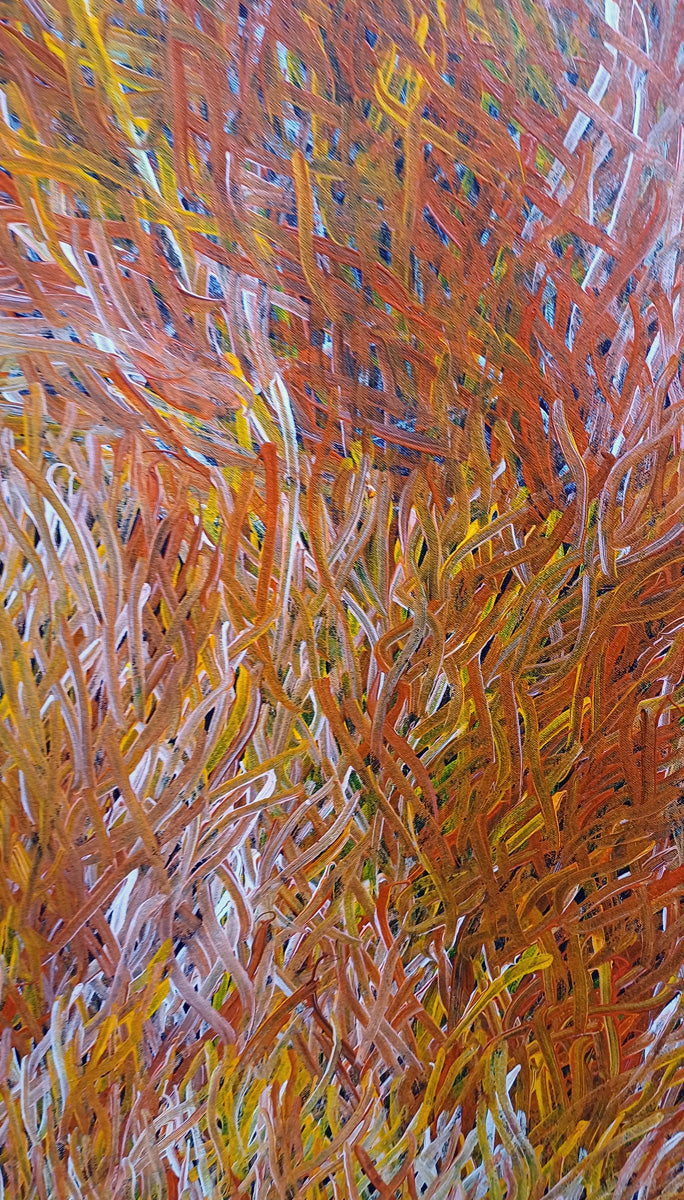 Aboriginal Painting - Grass Seeds