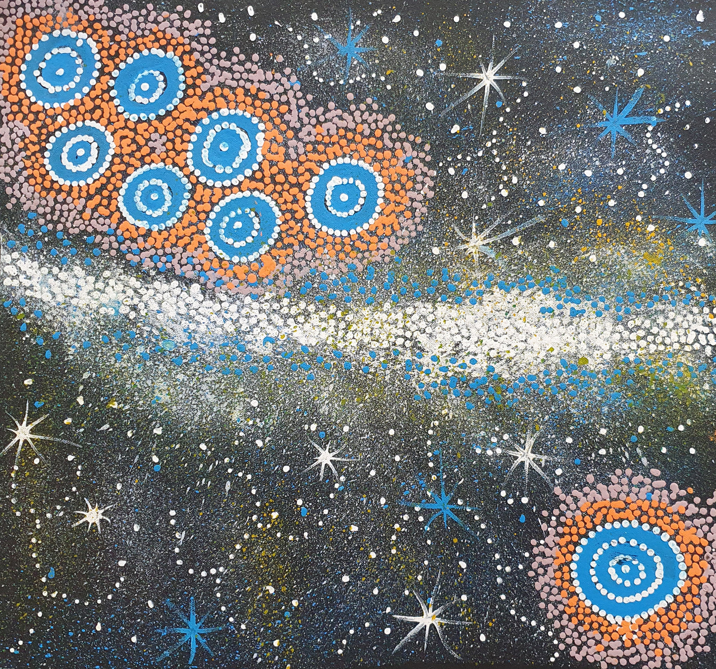 Aboriginal Painting - Milky Way Dreaming