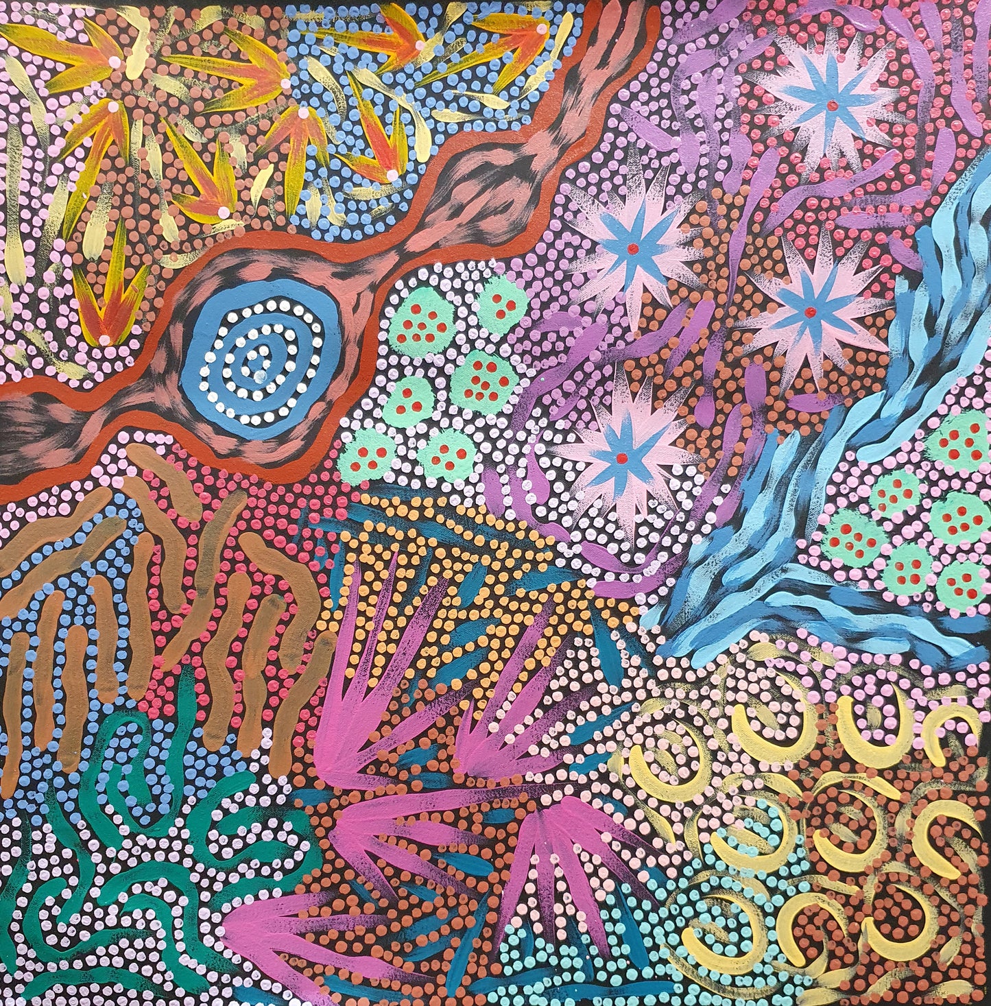 Aboriginal Painting - My Grandmother's Country