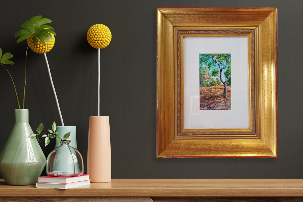 Aboriginal Painting - Outback Scene