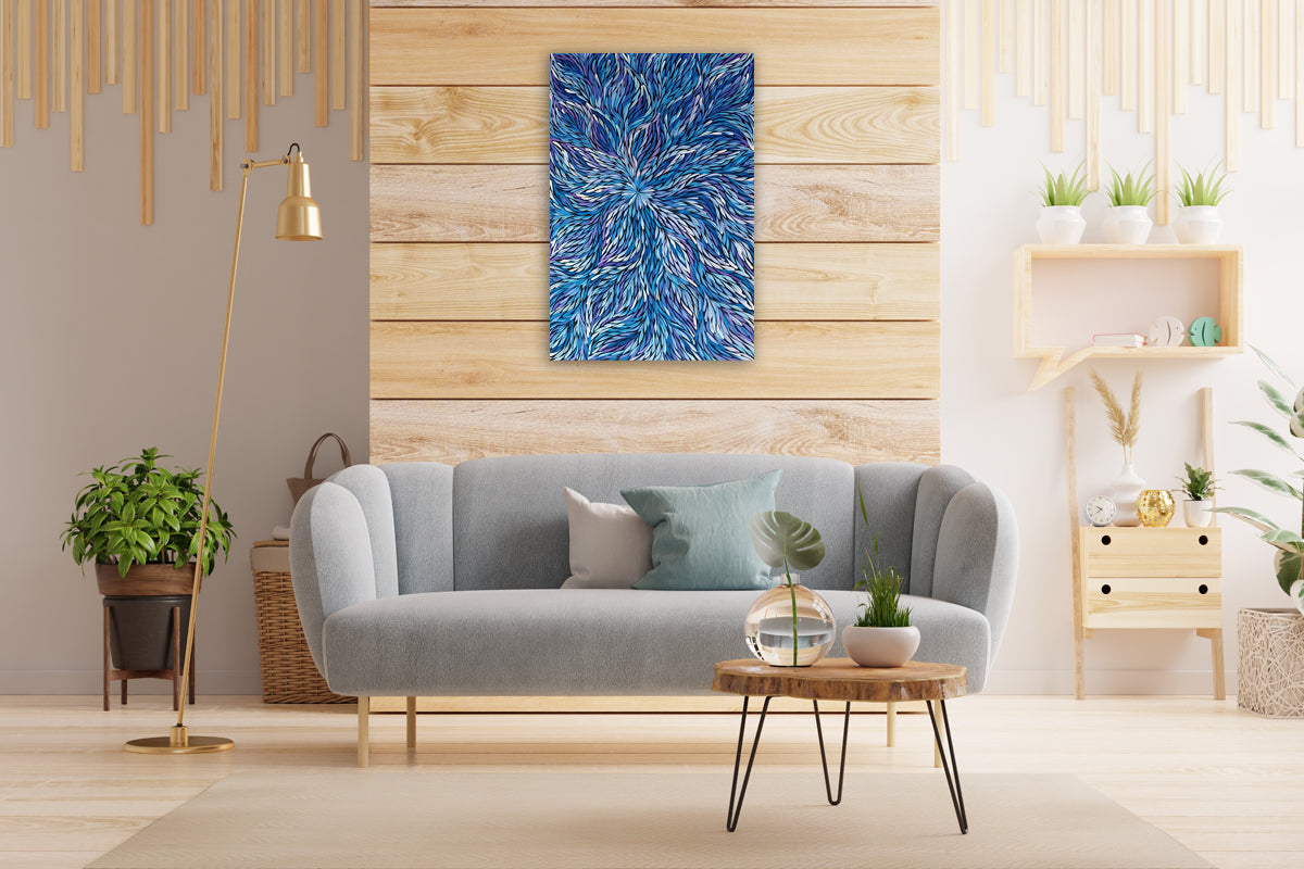 Aboriginal Painting - Bush Medicine Leaves