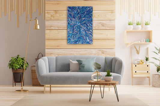 Aboriginal Painting - Bush Medicine Leaves