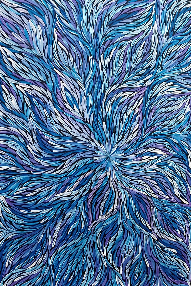 Aboriginal Painting - Bush Medicine Leaves