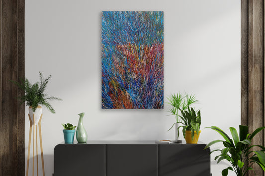 Aboriginal Painting - Grass Seeds