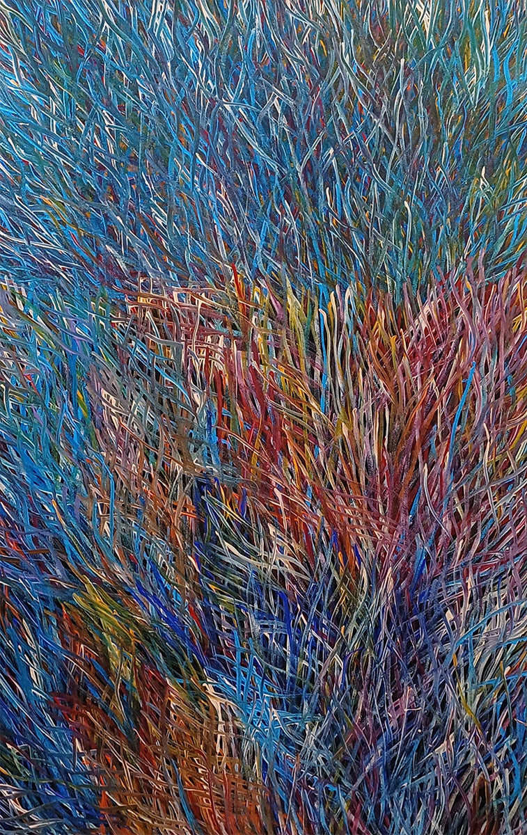 Aboriginal Painting - Grass Seeds