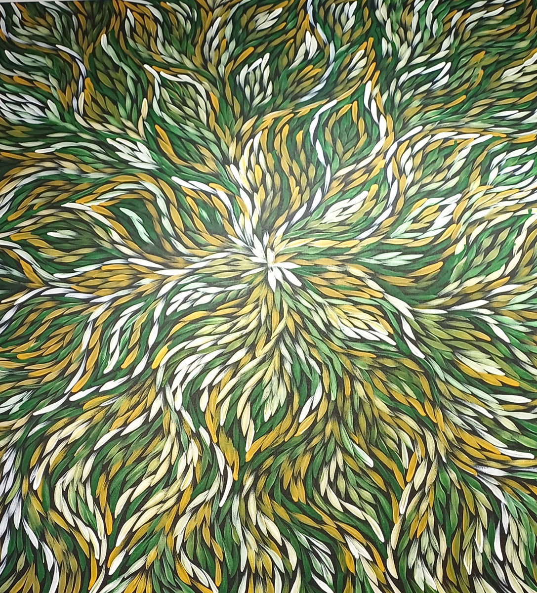 Aboriginal Painting - Bush Medicine Leaves