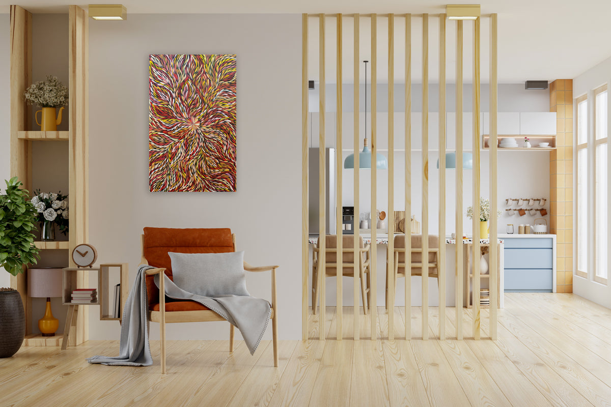 Aboriginal Painting - Bush Medicine Leaves