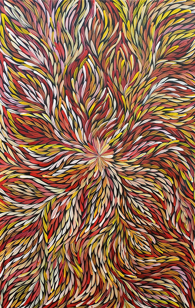 Aboriginal Painting - Bush Medicine Leaves