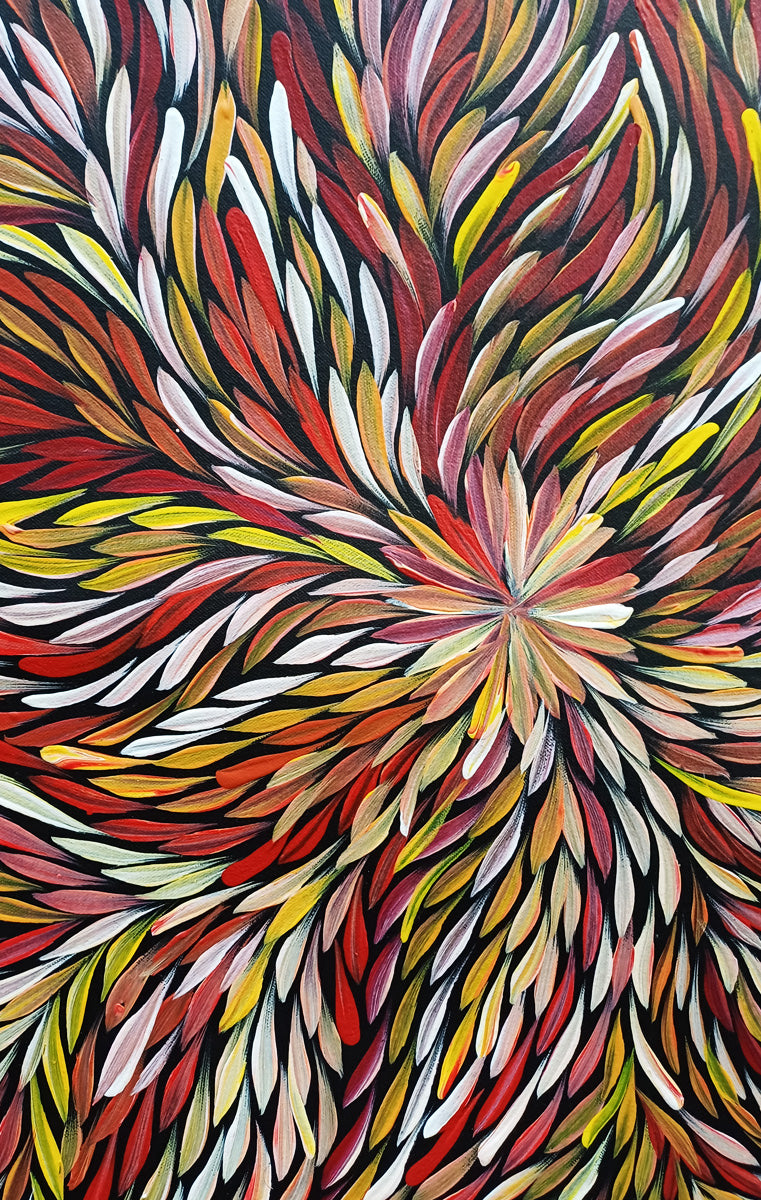 Aboriginal Painting - Bush Medicine Leaves