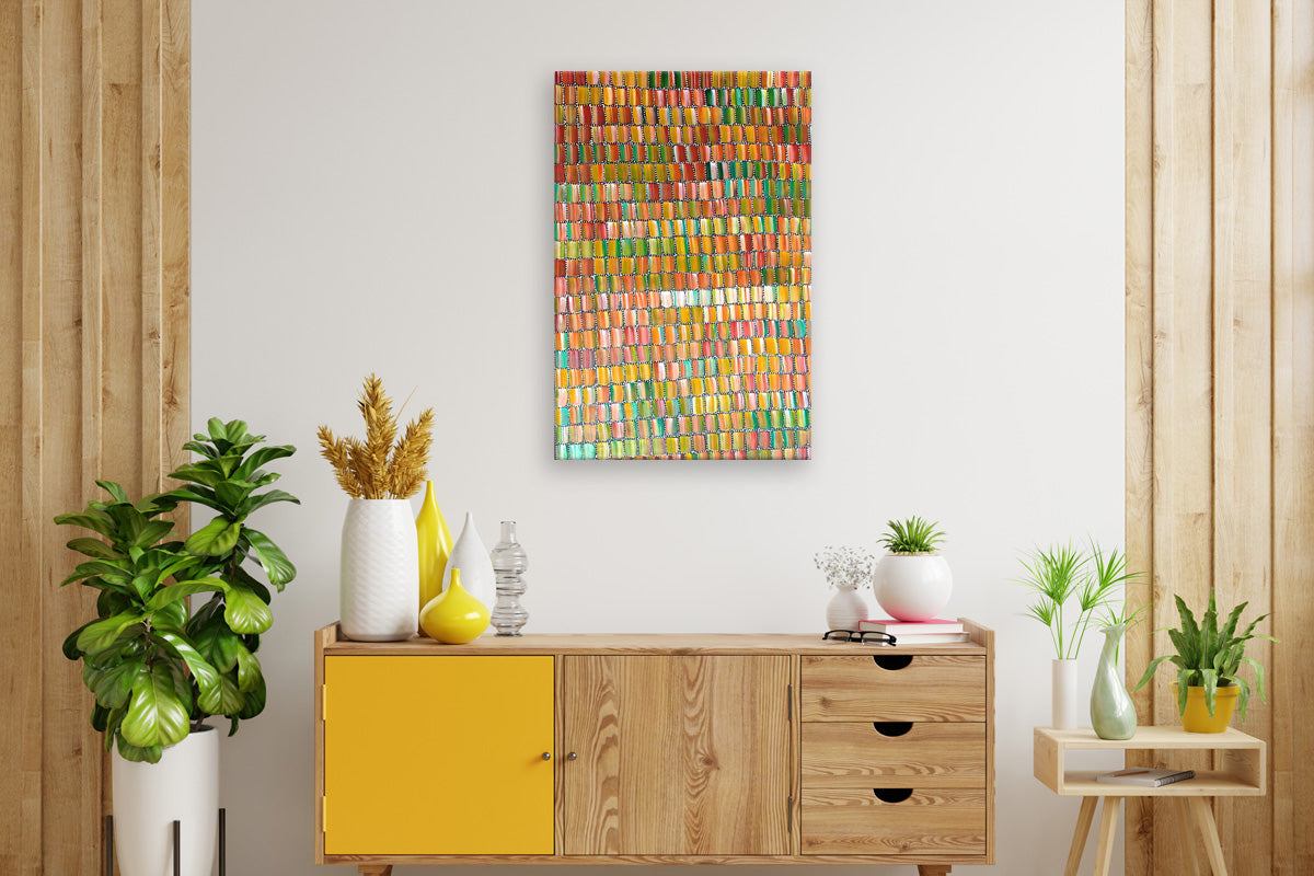 Aboriginal Painting - Medicine Leaves