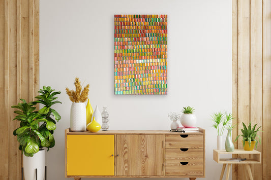 Aboriginal Painting - Healing Barks/Medicine Leaves