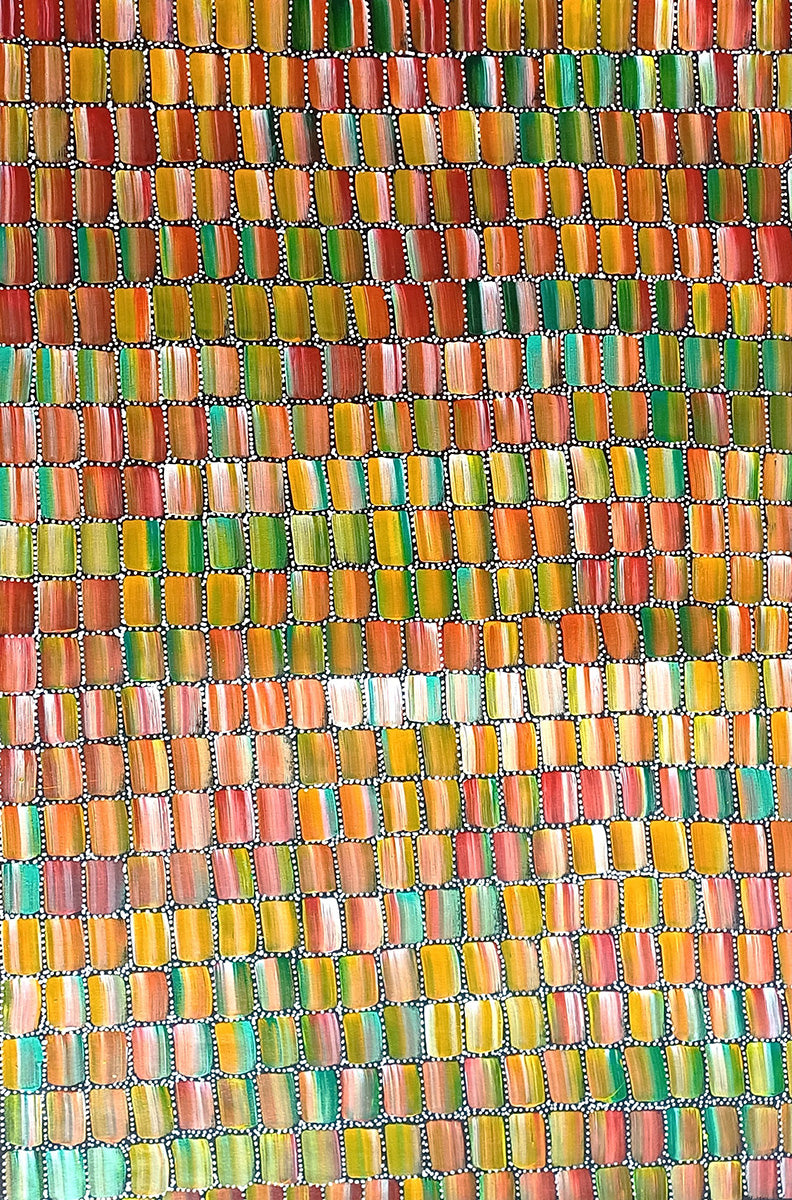 Aboriginal Painting - Medicine Leaves
