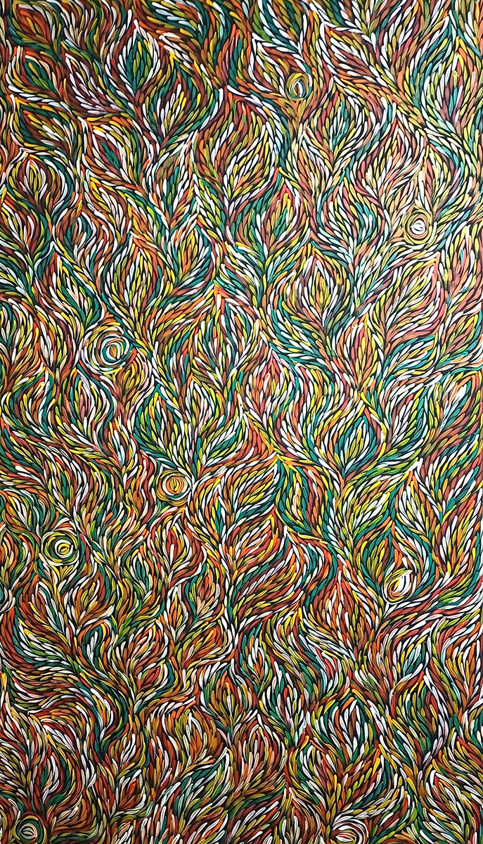 Aboriginal Painting - Bush Medicine Leaves
