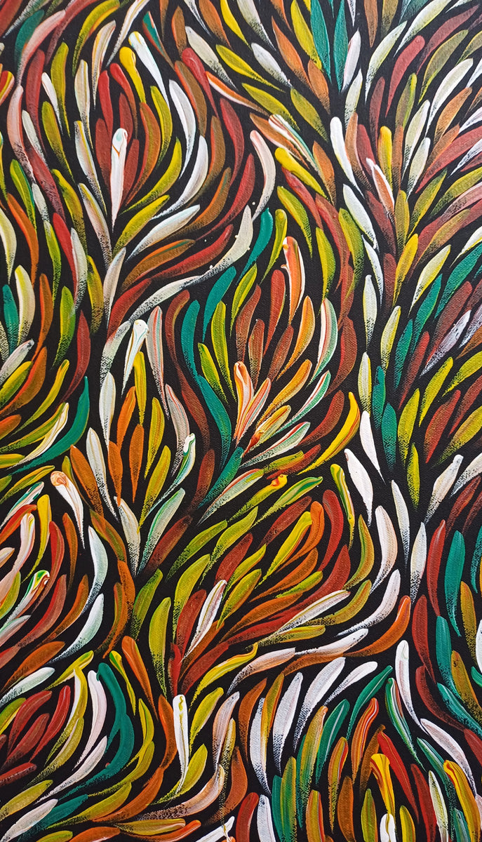 Aboriginal Painting - Bush Medicine Leaves