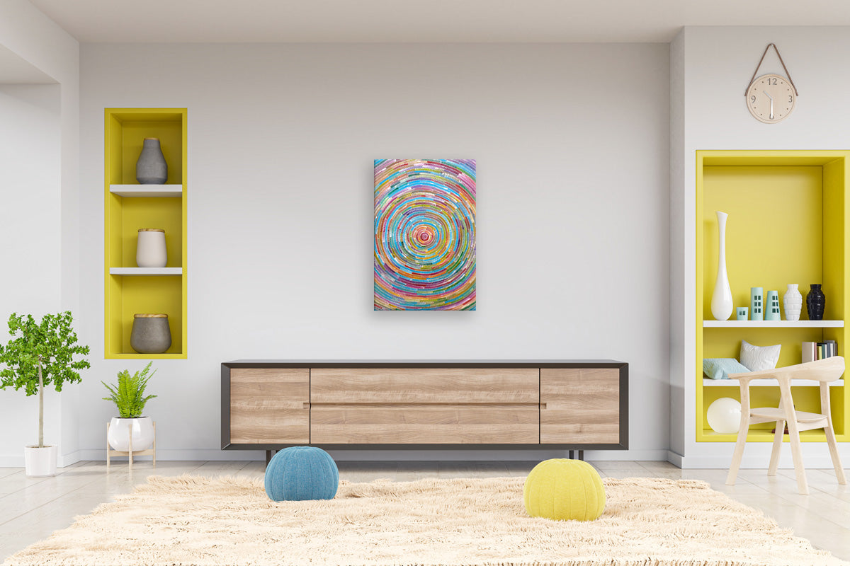 Aboriginal Painting - Medicine Leaves
