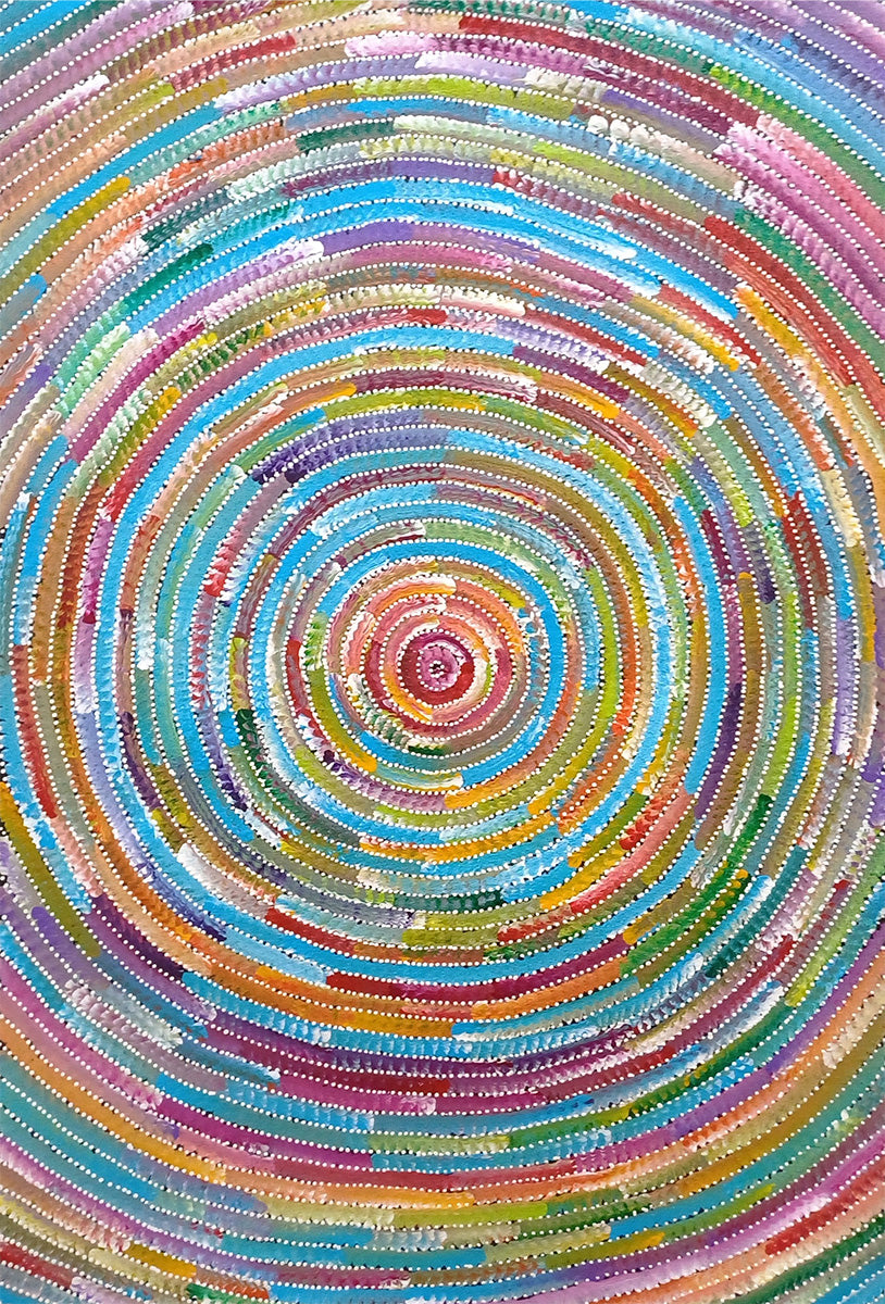 Aboriginal Painting - Medicine Leaves