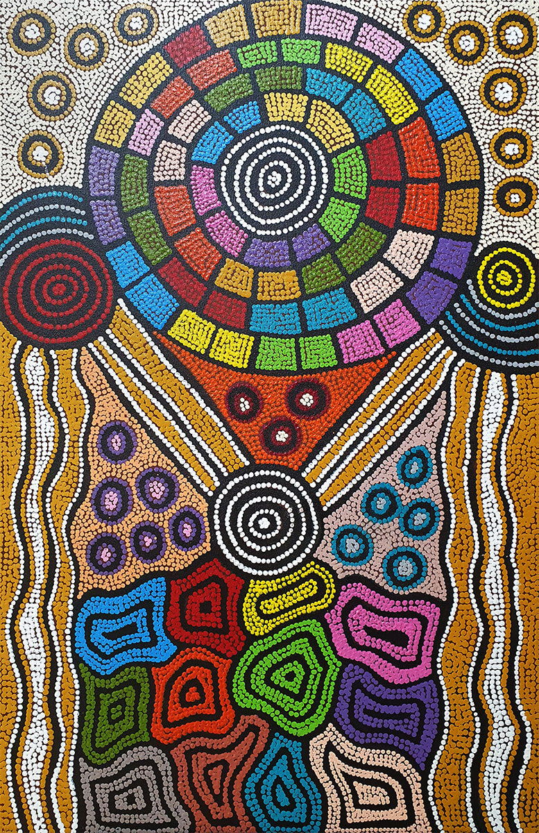 Aboriginal Painting - Women’s Ceremony