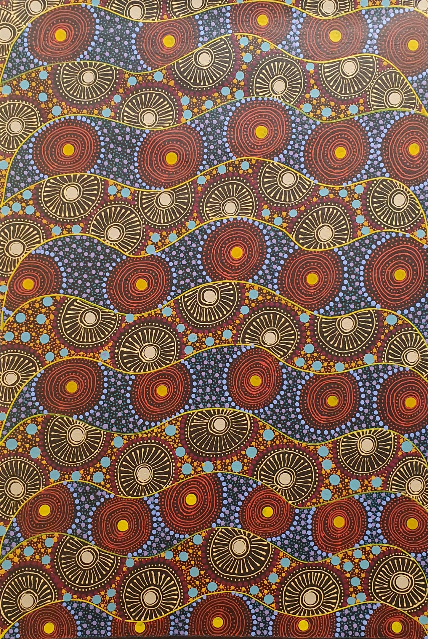 Aboriginal Painting - Alpar Seeds