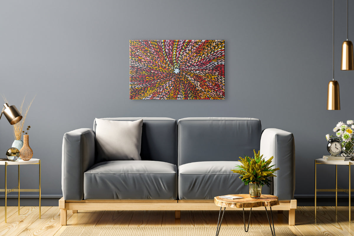 Aboriginal Painting - Bush Medicine Leaves