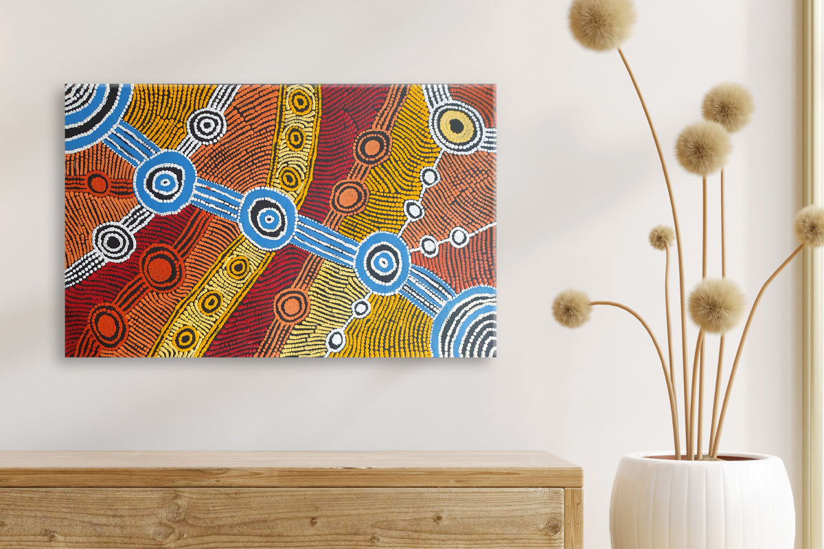 Aboriginal Painting - Rock/Water Holes