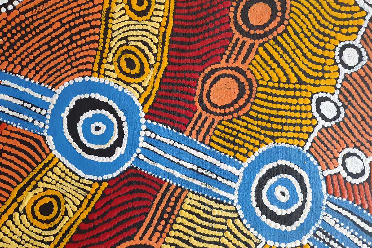 Aboriginal Painting - Rock/Water Holes