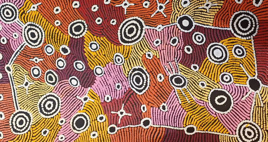 Aboriginal Painting - Rock/Water Holes