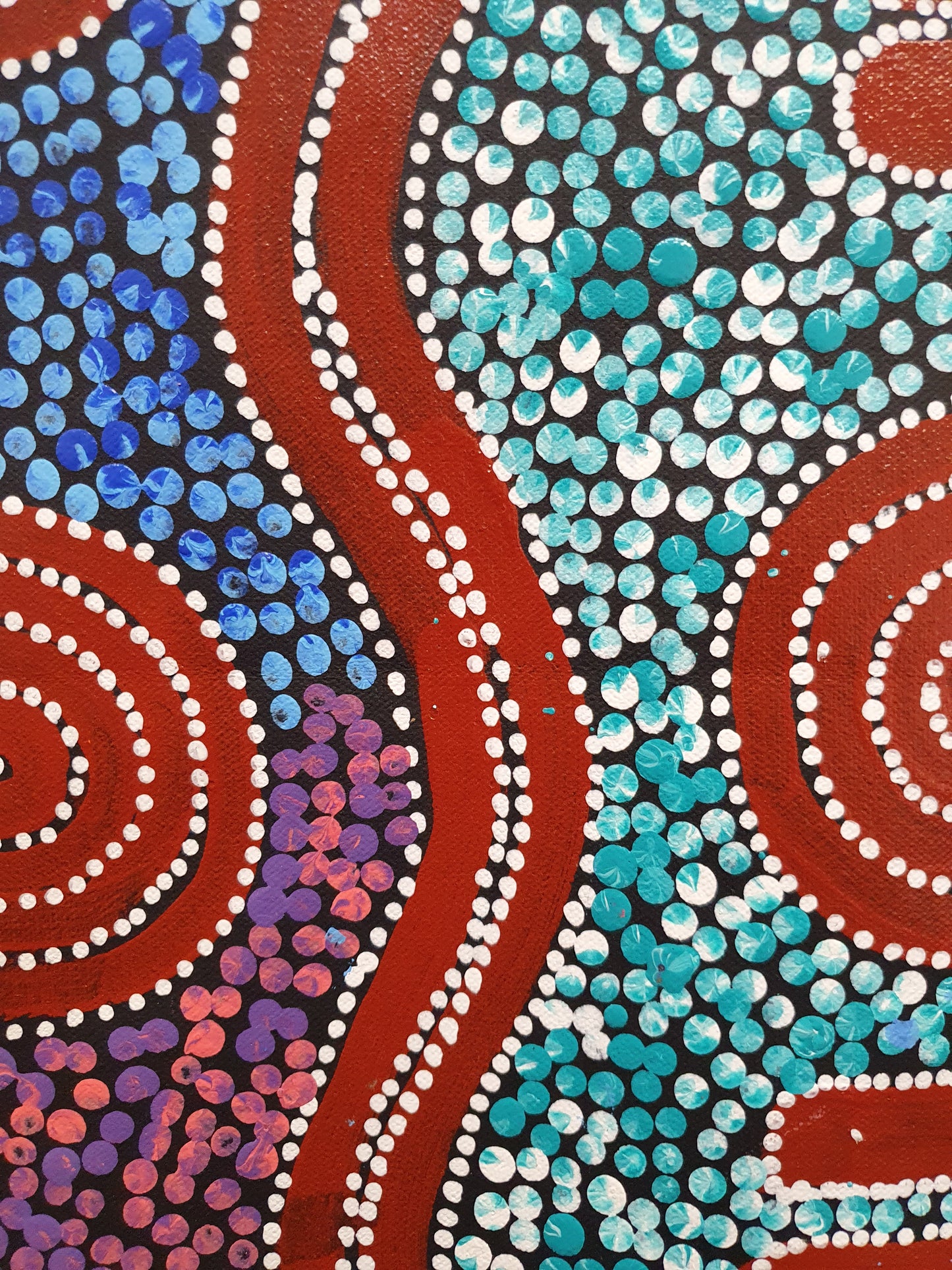 Aboriginal Painting - Rain Dreaming