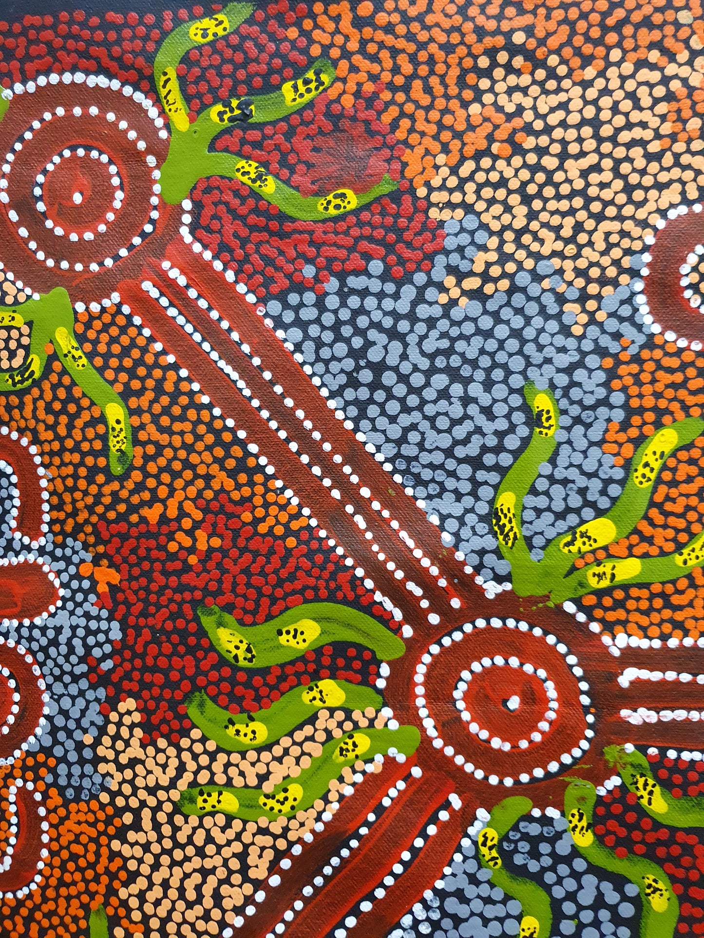 Aboriginal Painting - Seeds Dreaming