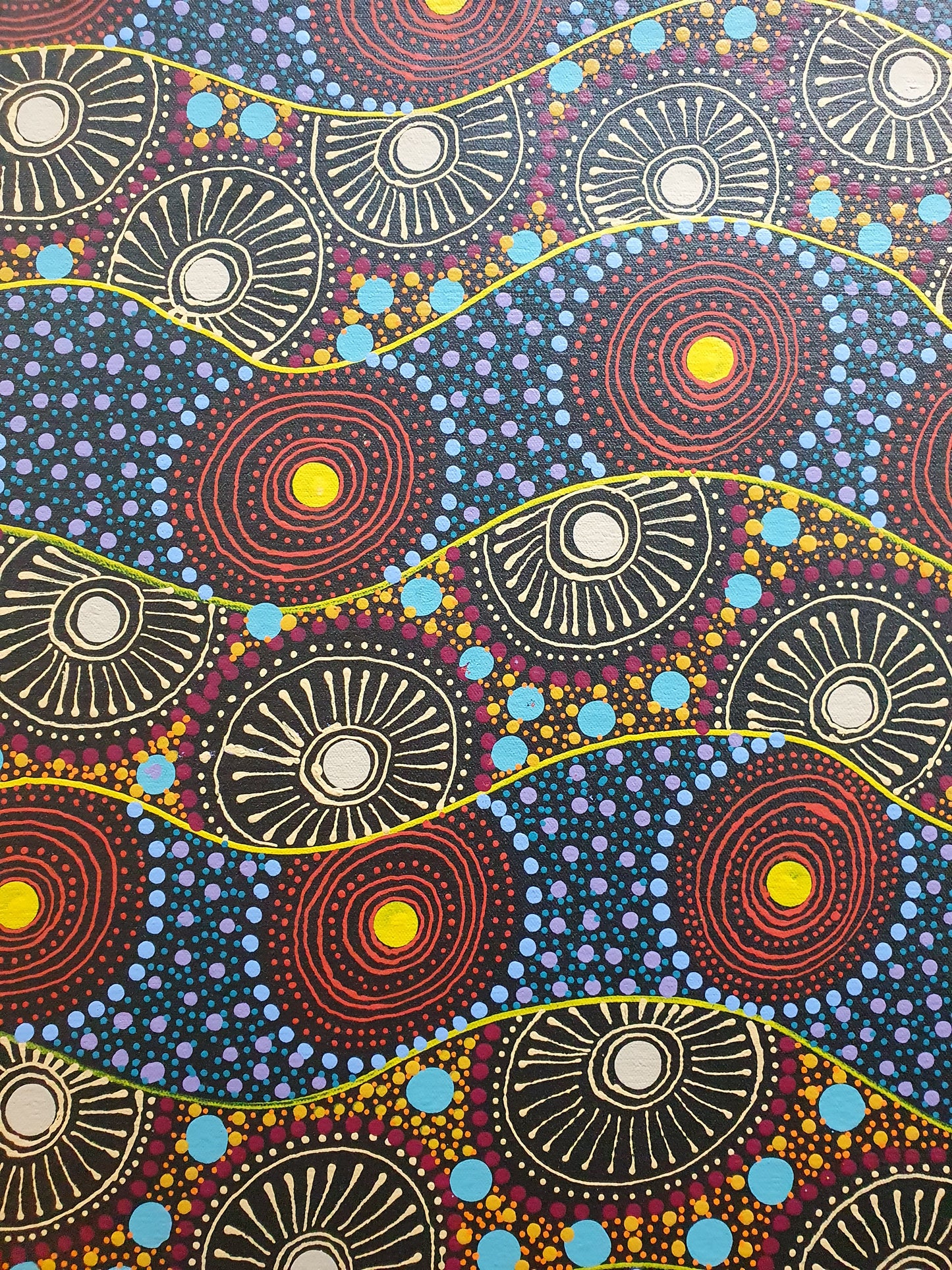 Aboriginal Painting - Alpar Seeds