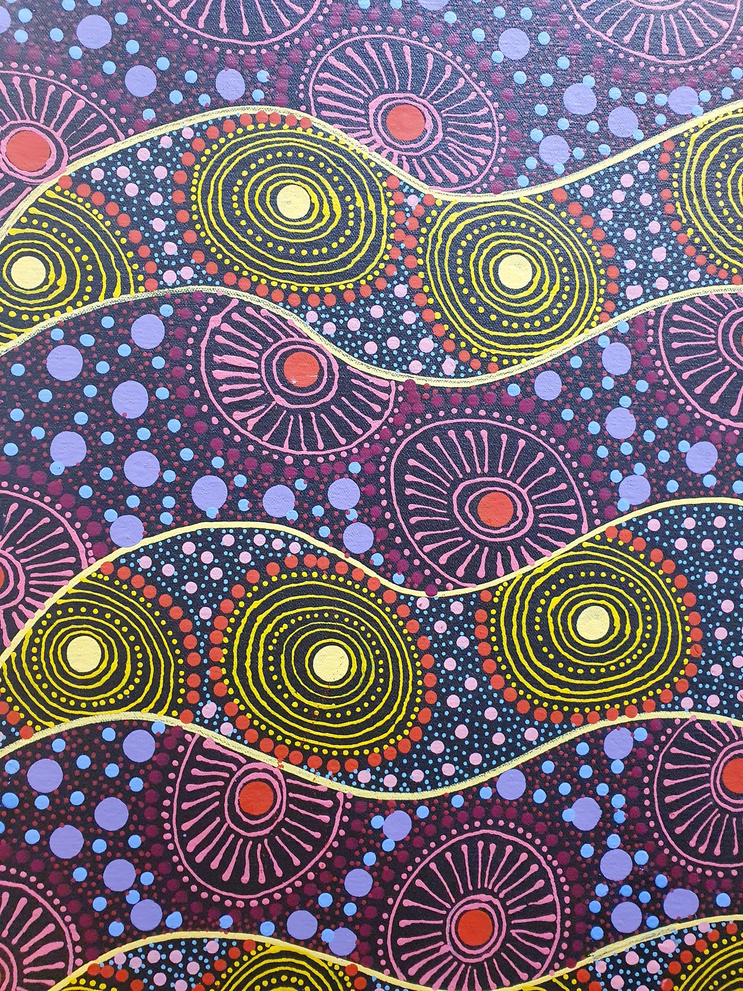 Aboriginal Painting - Alpar Seeds