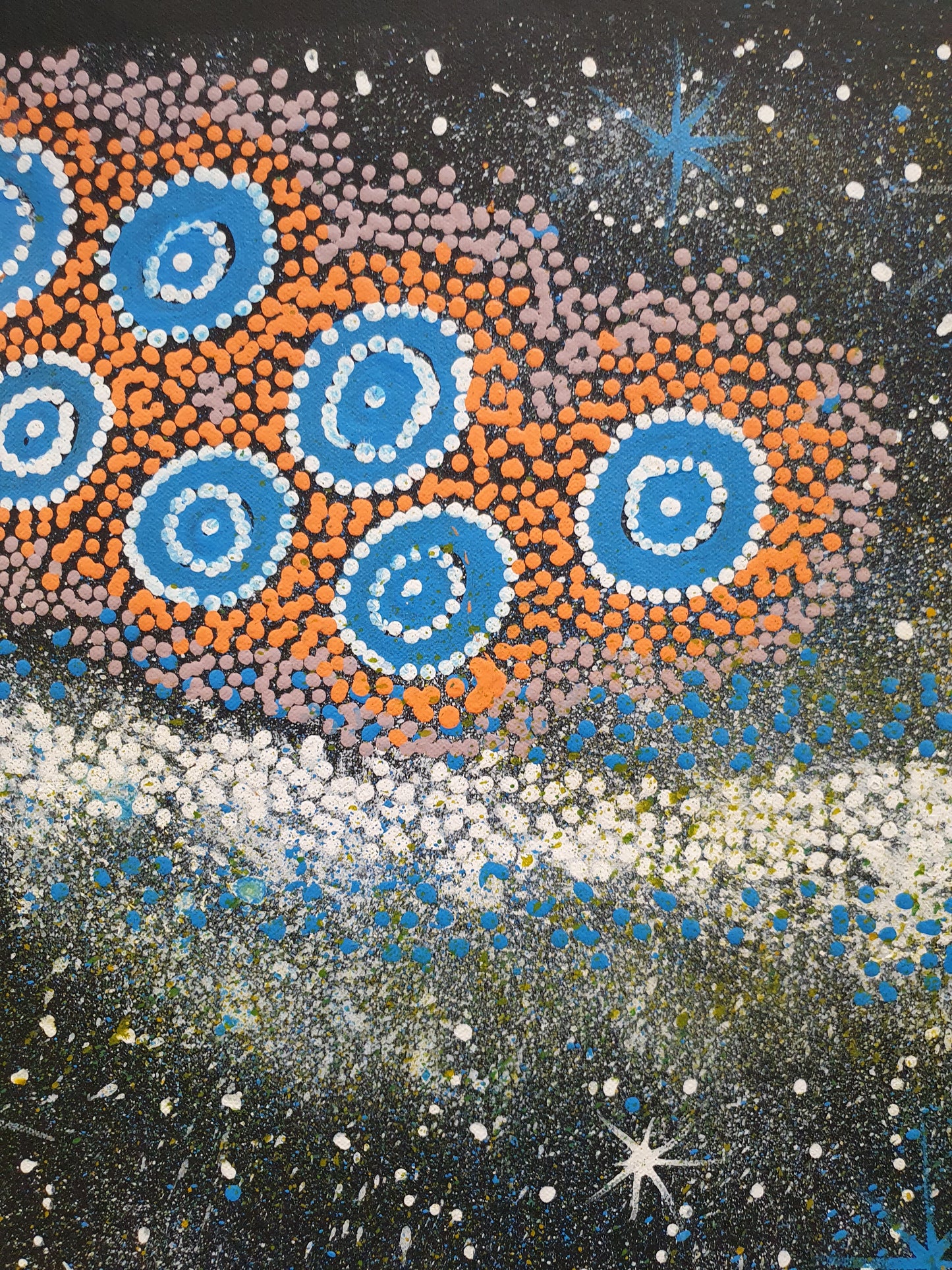 Aboriginal Painting - Milky Way Dreaming